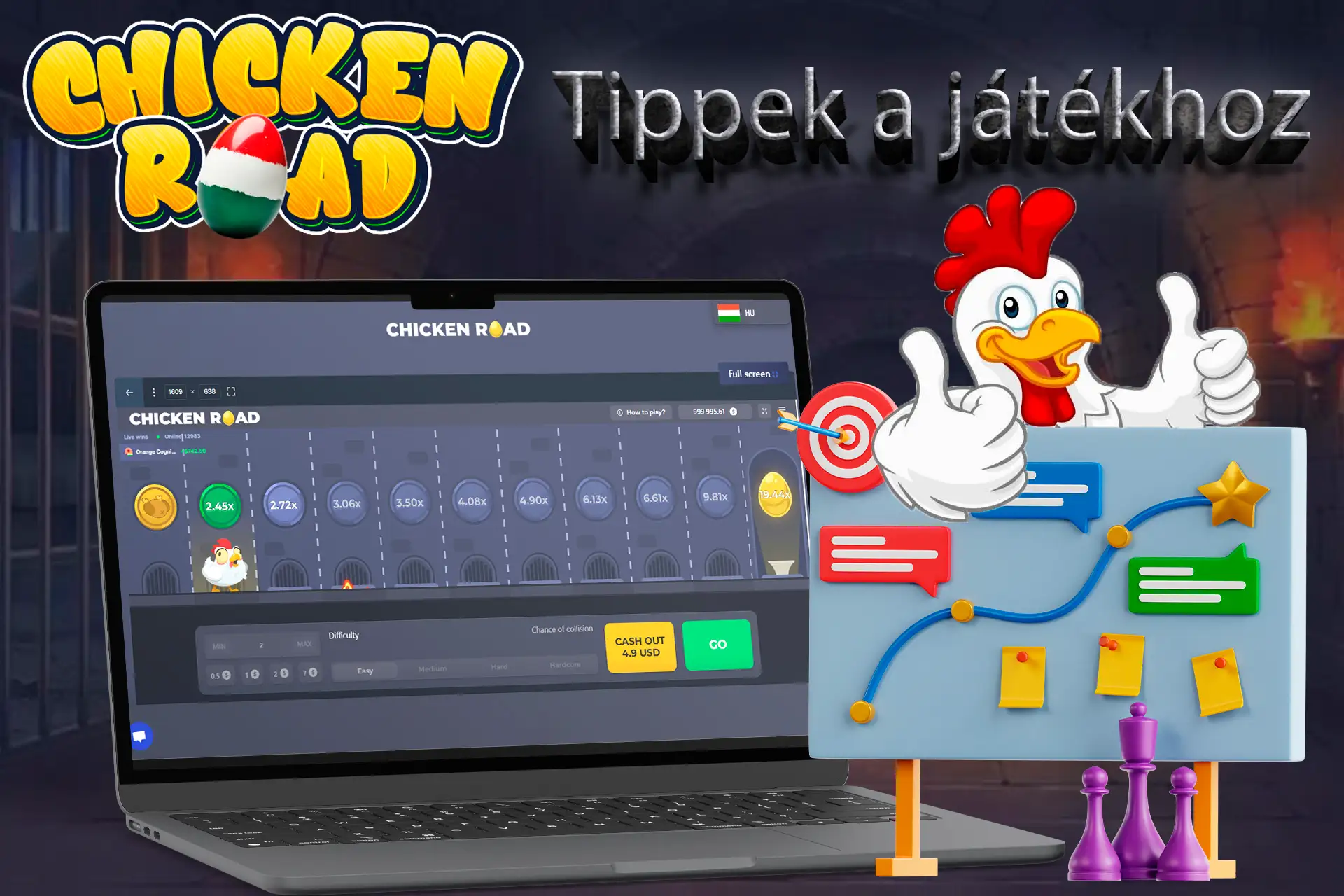 Egyszerű tippek az izgalmas Chicken Road játékhoz
